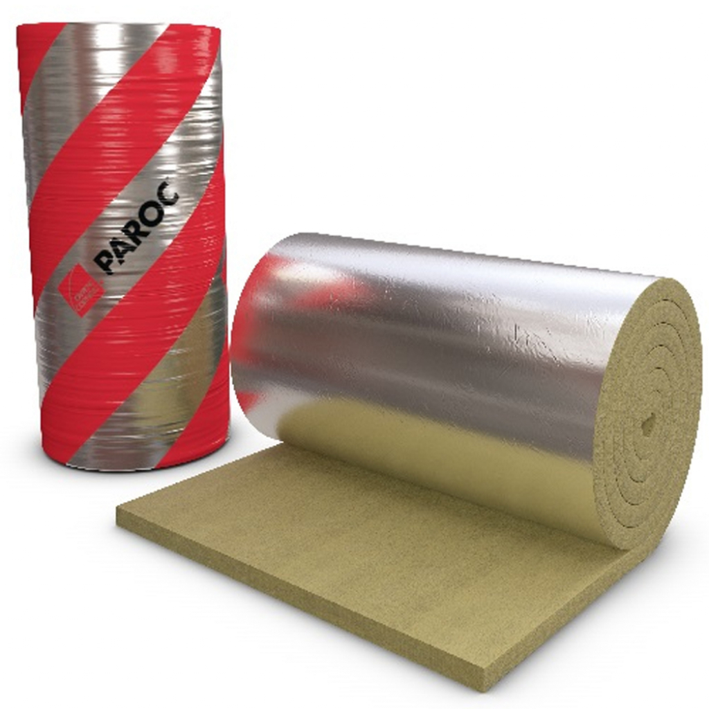 МІнеральна вата PAROC Hvac Lamella Mat AluCoat 20мм